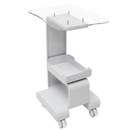 Belleza Carro cosmético carrito de trabajo Salon Trolley Desktop Beauty GeräTewagen Salonwagen Portátil con Ranchero, rueda de freno, Spa Peluquería Rolling für Beauty Instrument Universal Wheel