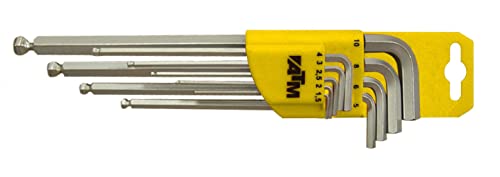 Atm-Juego 10 Llaves Hex Acod-Pulgadas