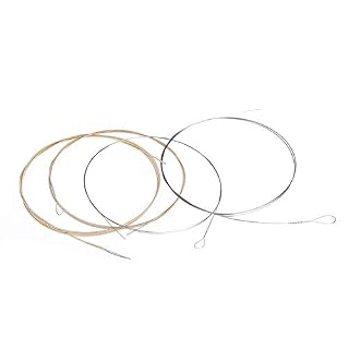 AJ04 Banjo quatre cordes en acier plaqué cuivrés en alliage léger Wound Set pour Guitare - Les Beatles, Paul McCartney, John Lennon, RIngo Starr, George Harrison AJ04 Banjo quatre cordes en acier plaqué cuivrés en alliage léger Wound Set pour Guitare – Image 6