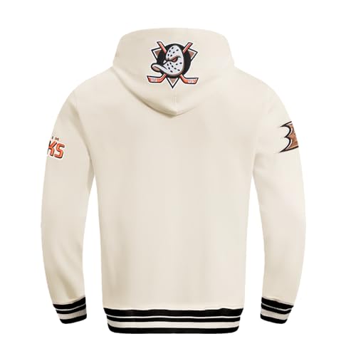 Image of Pro Standard Men's NHL Retro Classics Brushed Back French Terry Pull Over Hoodie