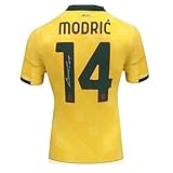 Exclusive Memorabilia Tercera Camiseta del Milan 2025-26 firmada por Luka Modric