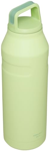 Image of Stanley IceFlow Cap and Carry Water Bottle | Wide Mouth Twist Lid | Lightweight & Leakproof for Travel & Sports | Insulated Stainless Steel | BPA-Free