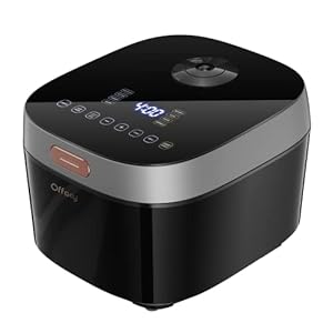 Offacy Rice Cooker, Smart Multi-Function Touch Panel, 8 Cups (Uncooked), 24-H Delay Timer, Auto Keep Warm, Nonstick Inner Pot, for Soft White Rice, Brown Rice, Sushi, Porridge