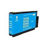 VVHKMSIL 952xl 953xl 954xl 955xl cartuccia a inchiostro Office Jet Pro 7720 7730 7730 8210 8218 8710 8715 8718 8720 8730 8740(Cyan)