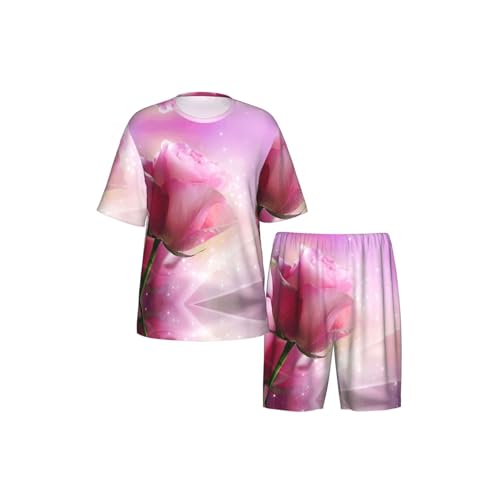Pyjama pour hommes imprimé rose pour ne plus souffrir de la chaleur - 4