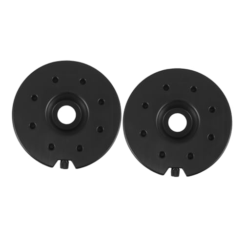 Zerodeko 2piezas Base de Contrapeso para Ventilador de Techo Kit de Equilibrio para Ventiladores Color Negro Material Plástico para Equilibrar el Ventilador y Reducir el Ruido Uso Sala de E