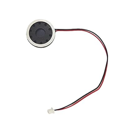 Generic Wired Round Mini Magnet Speaker 8 ohm 1W Plastic Double-Sided Adhesive Welding Wire Small Speaker - 20mm