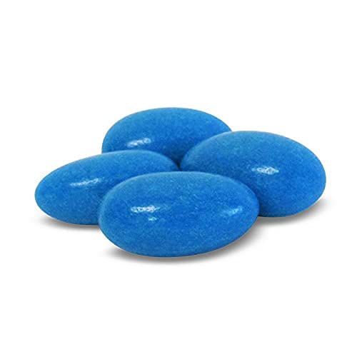 Miniatura 3 de Its Delish - Almendras azul oscuro de Jordan de 3 libras a granel  Nuez de almendra azucarada con revestimiento de caramelo dulce  Favores de boda