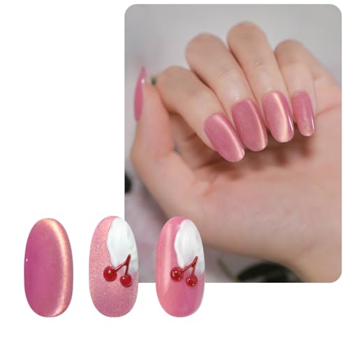 マグネットネイル 「クリームマグネット」しっとりクリームのような輝き 肌馴染みが良いライト ゴールド マグネットパウダー カラージェル 人気 セルフジェルネイル 簡単 かわいい <ネイル工房公式> (【CREAM MAGNET】【06】, 5g)