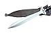 19.5 Inches Length, Greek Xiphos Sword, Short Sword, Viking Sword, Historical Sword, Carbon Steel Blade, Tempered-Sharpen, Viking Short Sword with Leather Cover.