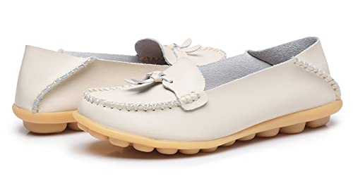 Image of VenusCelia Women's Decoration Comfy Walking Flat Loafer