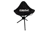 Peak Performance Folding Camping Stool, Black