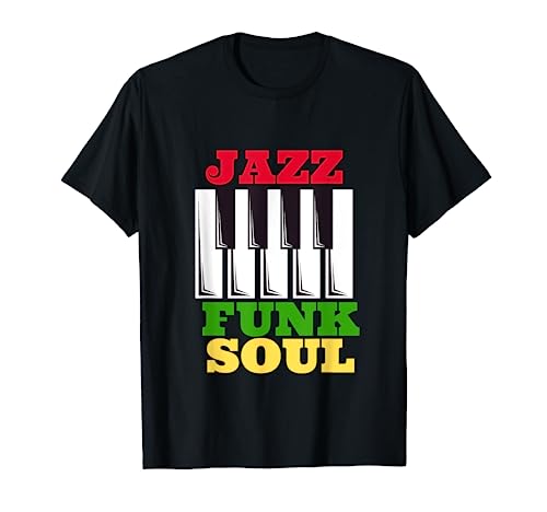 Jazz Funk & Soul - Afro Retro Vintage Musik T-Shirt