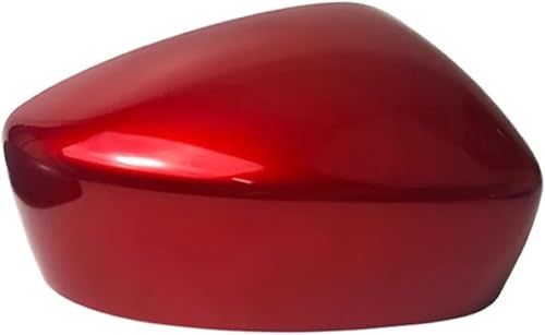 Couvercle de rétroviseur pour Mazda 3 Axela 2017-2019 coque droite rouge