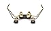 Educator CPAD-011 Winged Ultra Comfort Pad Short Points for Long Hair