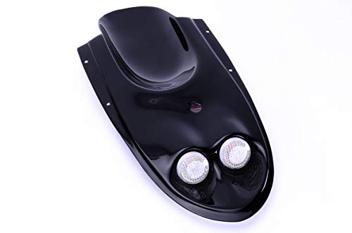 Bestem Fiberglass Undertail Undertray Fender Eliminator With Led Lights For Honda Cbr600 F4I 01-03 #TOP1