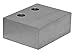 Raptor RWP-1028 Soft Jaw Insert for Vise, Left, Aluminum, Coating, Cut, Cutting Angle, Flute