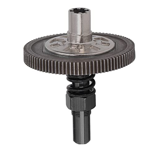 Qqmora Senton 1/10 Metallgetriebe-Set Hochwertiges Differenzial-RC-Car-Getriebeset für Auto-Enthusiasten Senton 1/10 (Schwarz)