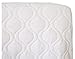 SheetWorld Quilted Fitted Large Pack N Play Mattress Pad 29 x 42, Solid White, Made in USA