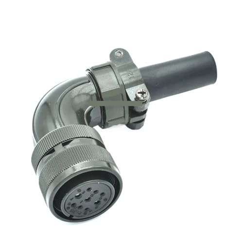Connecteur aéronautique MS3108B 20-18S : fin des câbles tordus grâce au coude 90°