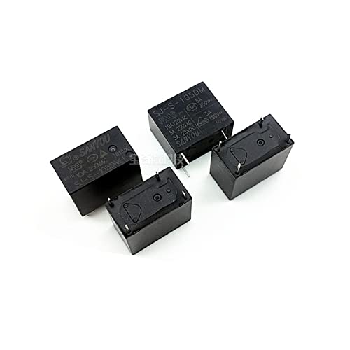 Relais SJ-S-112DM 12V 5A à 4 broches assurant une isolation électrique totale de vos cartes