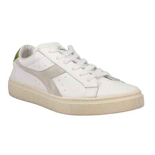 Diadora Womens Montecarlo H Pieno Fiore Wax Lace Up Sneakers Shoes Casual - White2