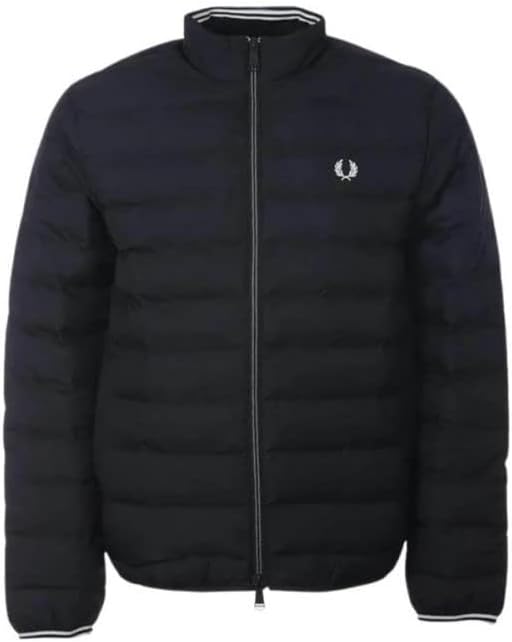 Fred Perry Insulated Jacket Black, Black, S : Amazon.com.be: Fashion