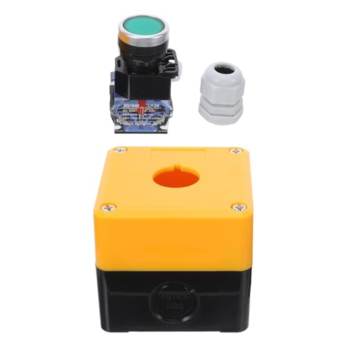 Caja de interruptor industrial de 7,2 x 7,2 cm ideal para la automatización de talleres