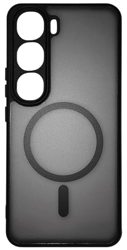 Image of Case for Vivo Y300 5G / V40 Lite, Matte PC Back + TPU Bumper Shockproof Phone Cover (Vivo Y300 5g)