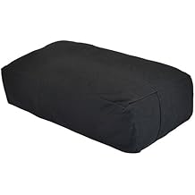 YogaAccessories MAXSupport Deluxe Rectangular Cotton Yoga Bolster