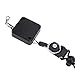 Tnfeeon Pet Supplies Anti Bite Adjustable Flying Rope with 3 Sizes Soft Foot Rings for Outdoor Training Safe Escape Prevention Lightweight Portable 6.5Ft Bird Leash Retractable Bird
