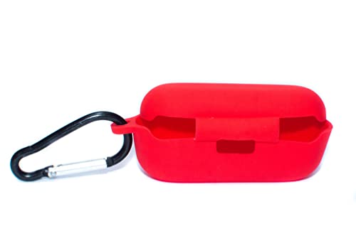 Image of Pouch for Baot Airdope 121 V2 / 121 with Protective Soft Silicone Case Cover with Hook (Cover Only) (This Cover is Not Sold Or Created by Boat) (Red)