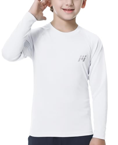 MEETWEE Kinder Jungen UV Shirt Langarm Schwimmshirt Badeshirt...