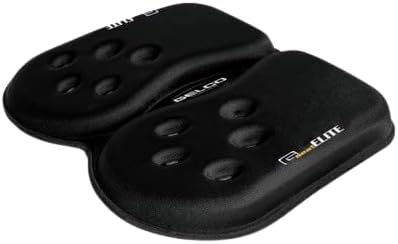 GSeat Elite Orthopedic Gel and Foam Seat Cushion for Coccyx, Back, Tailbone, Prostate, Postnatal, and Sciatica - Black