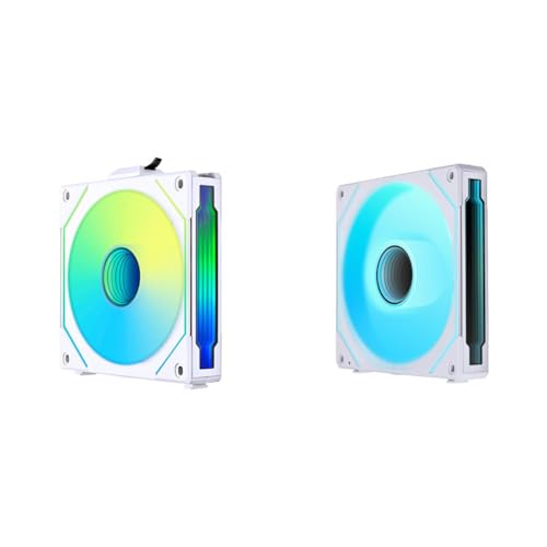 Image of Lian Li SL Infinity 120mm & 140mm Reverse Blade White Single Pack Fans (Without Controller)