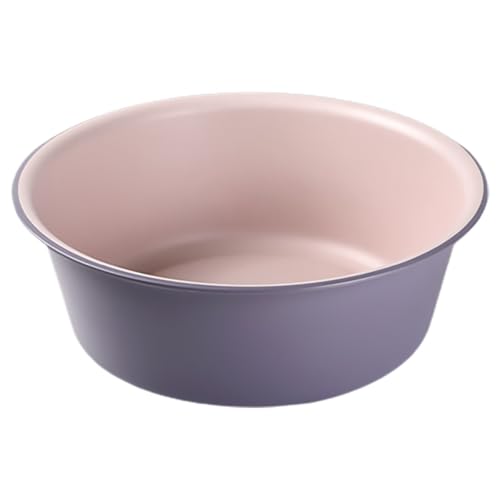 VALICLUD Cubo para Remojar y Lavar Pies de Plástico Engrosado, Diseño Bicolor Rosa y Morado, Tamaño Extra Grande, Apto para Uso en Salones y Ambientes Domésticos