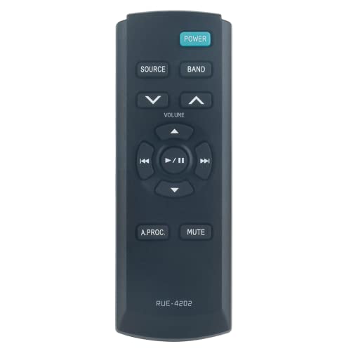 Replacement Remote Control Rue-4202 For Alpine Car Radio Cde-190R Cde-124Sxm Cde-175Bt Ute-73Bt Cde-143Bt Cde-190R Iva-D300R Cde-164Bt Cde-172Bt Cde-Hd149Bt Cde-175Bt Ida-X305S Cde-153Bt #TOP3