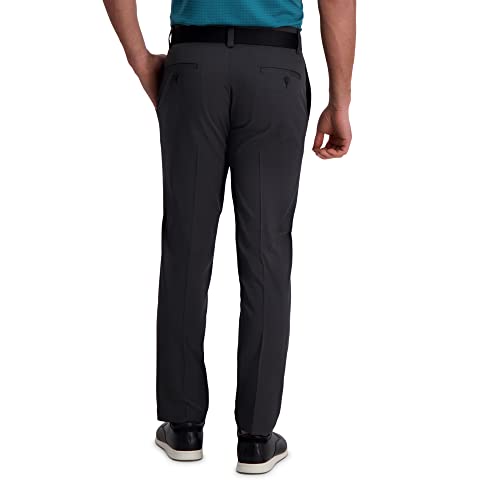 Image of Haggar Men's Cool Right Performance Flex Straight Fit Flat Front Pant