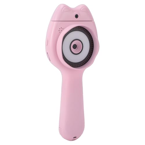 Hamwesh Handheld Digital Microscope, 2MP Camera 180 Rotating Lens 2.0in Screen, Kids Microscope, Magnifying Glass with 500x Magnification 5X Digital Zoom ABS, for Kids Students (Pink) - Image 2