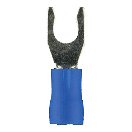 Install Bay BVLST8 Vinyl Locking Connector 16/14 Gauge #8 Locking, Blue (100-Pack)