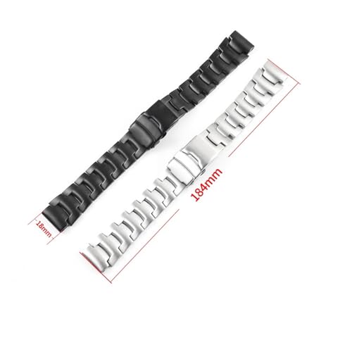 Bracelet de montre en acier massif compatible Casio PRG-300