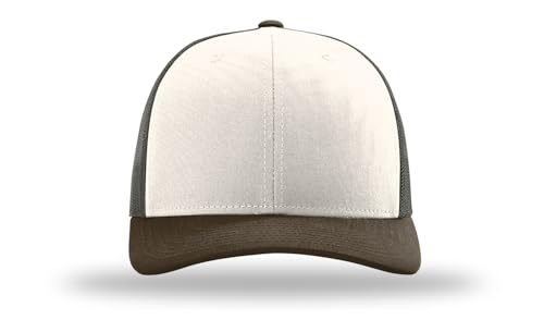 Image of Richardson 112 Trucker Hat - Premium Blank Baseball Cap, Adjustable Snapback Hat - Structured Six Panel Richardson Blank Hats