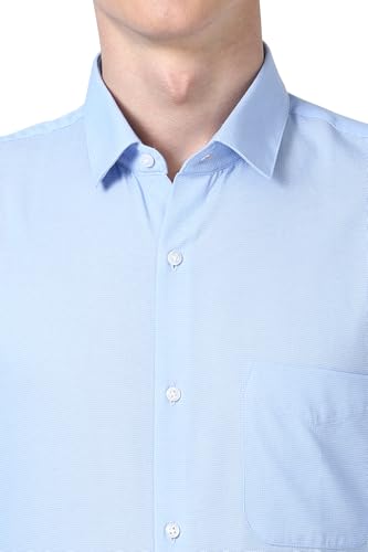 Image of Peter England Mens Polycotton Slim Fit Shirt