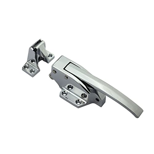 BULINO Cold Room Handle Latch,Warehouse Door Handle Lock, Zinc Alloy Door Lock Adjustable Door Handle Oven Steam Box Freezer Door Cooling Handle