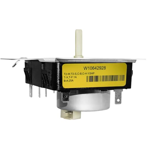 W10642928 WPW10642928 Dryer Timer Compatible with Maytag 7MMGDC400DW1, MEDX655DW1, MGDX655DW0, MGDX655DW2, Replacement for W10642928c, PD00043061, 4448993, AP6023568, PS11756913, EAP11756 by Sumglicie - Used condition - US$32.84