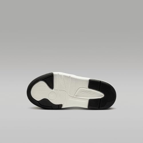 Jordan Flight Court Little Kids' Shoes (HF3332-100, White/Sail/Black)2