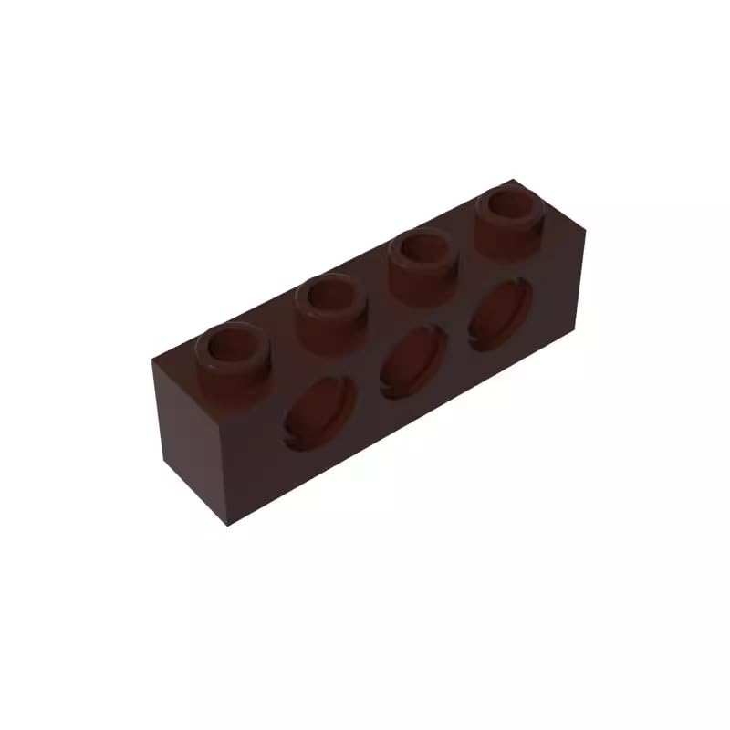 XYEIUGO 3701 Technology Brick Technic Brick 1x4 [3 Holes], 50 PCS