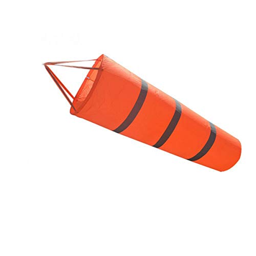 Grofitness Rip-Stop fluorescent Manche à air avec bande réfléchissante, Vent, Sac de mesure 76,2 cm/101,6 cm/152,4 cm/198,1 cm 30inch Cover