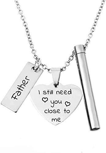 Preisvergleich Produktbild Asche Anhänger Gravur Halskette Asche Einäscherung Hund Einäscherung Halskette Anhänger Halskette Edelstahl Flasche Asche Basis Mini Memorial Schmuck Cremation Asche Schmuck Memorial