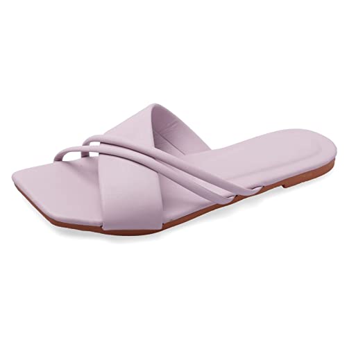 Sandales de mode lapin pour femmes : slippers d'été à semelle souple et amortissante